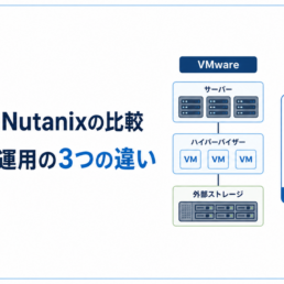 VMwareとNutanixの比較