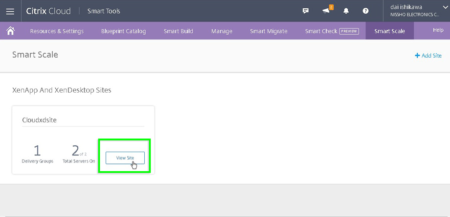 Citrix Cloud Smart Scale