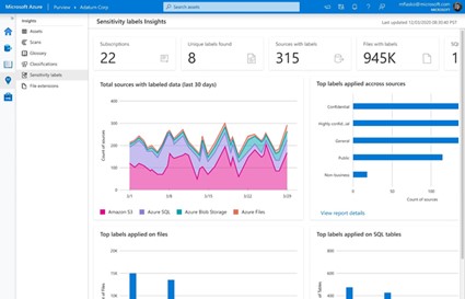 Azure Purview Data Insightsスクリーンショット