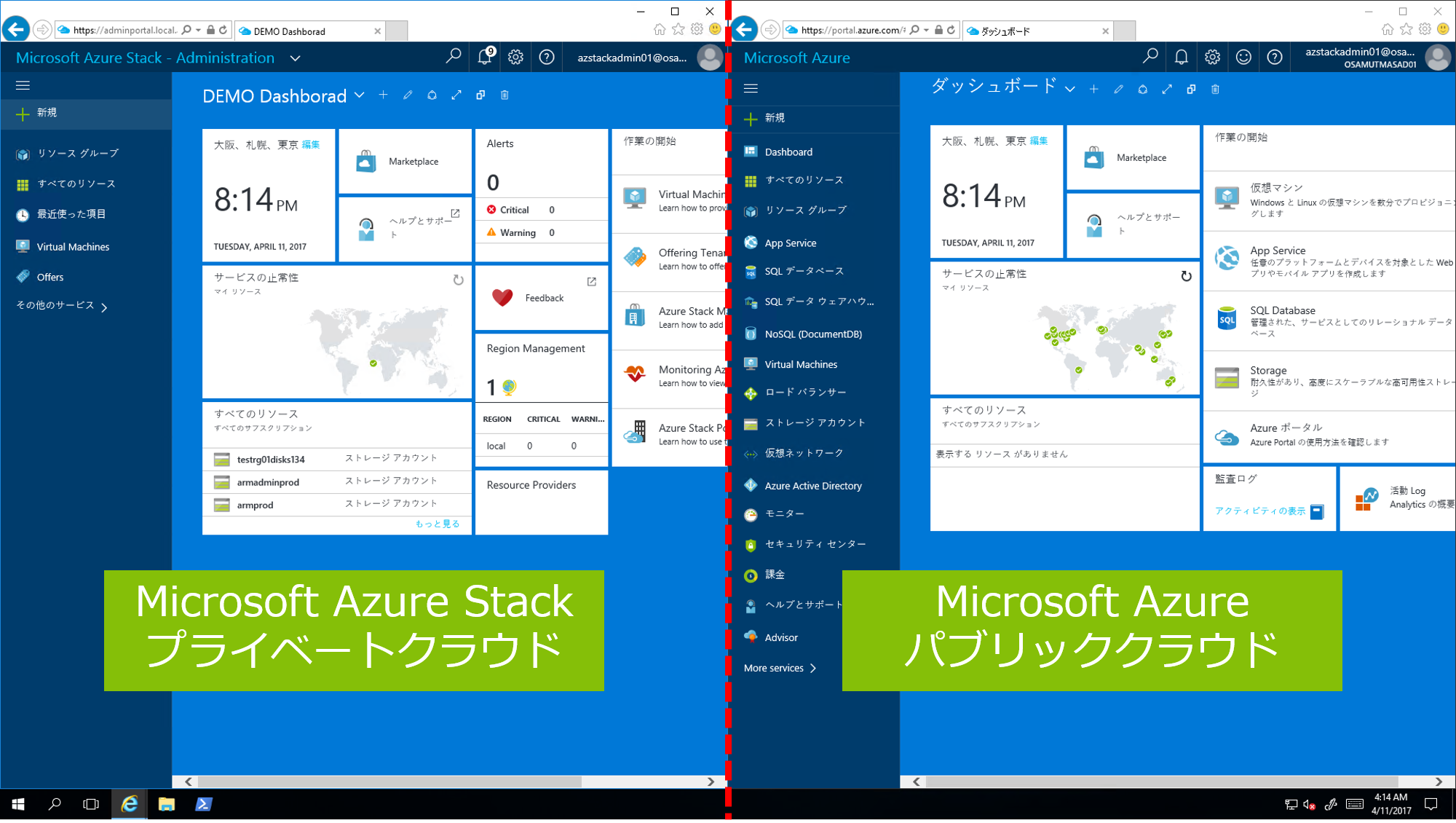 Azureをプライベートクラウドとして利用