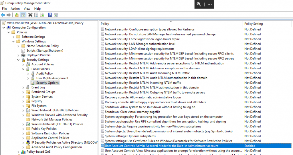 GroupPolicyManagementEditor言語設定