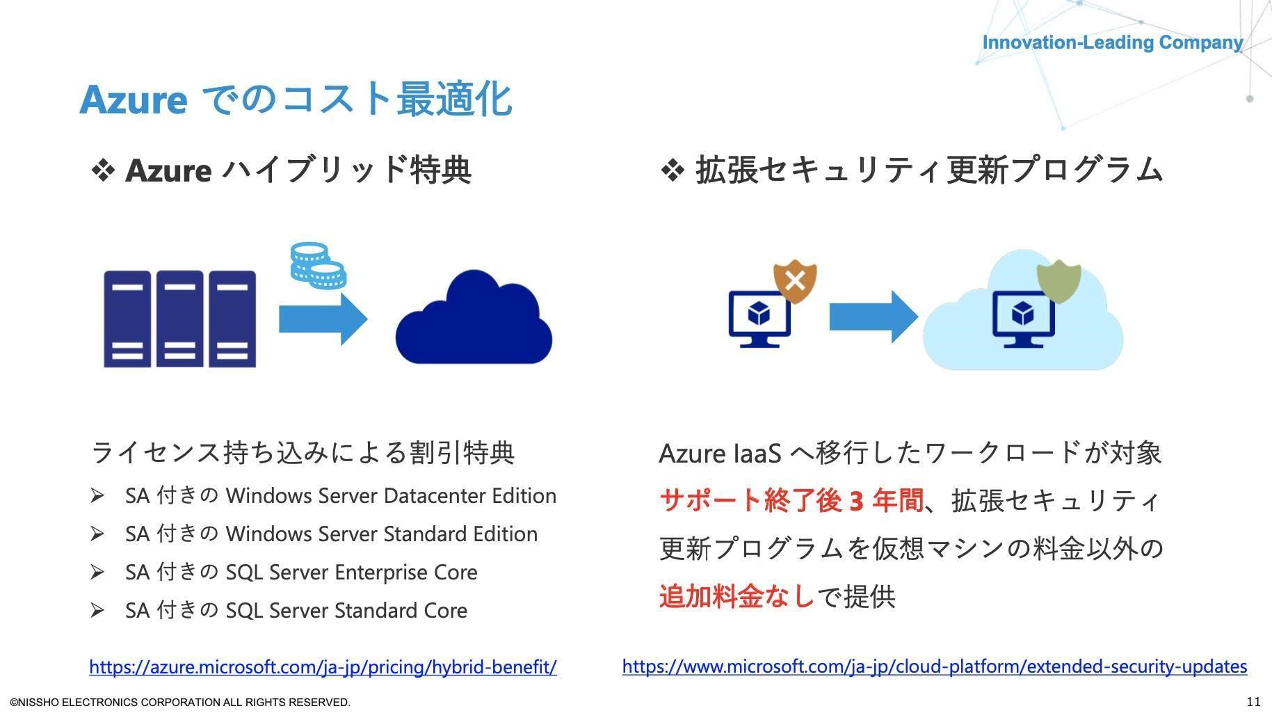 Azureでのコスト最適化