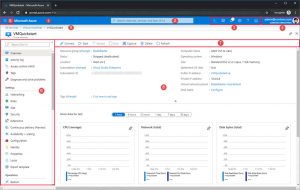 Azure ポータルの説明